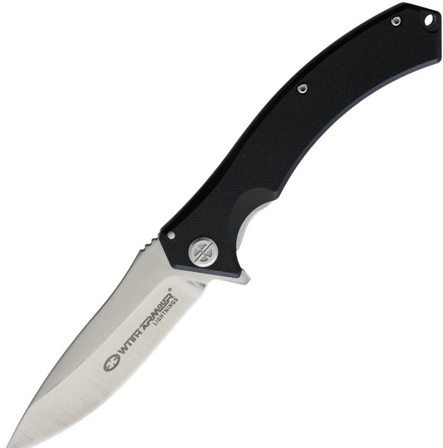 * Lower Prices War086Bkg Witharmour Avalon Framelock Pocket Knife