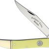 * Closeout Sale Cc93Y Colonel Coon Large Toothpick Pocket Knife Yellow