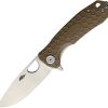 * Closeout Sale Hb1027 Honey Badger Small Linerlock Pocket Knife