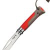 * Quick Delivery Op01714 Opinel No 8 Outdoor Pocket Knife Red