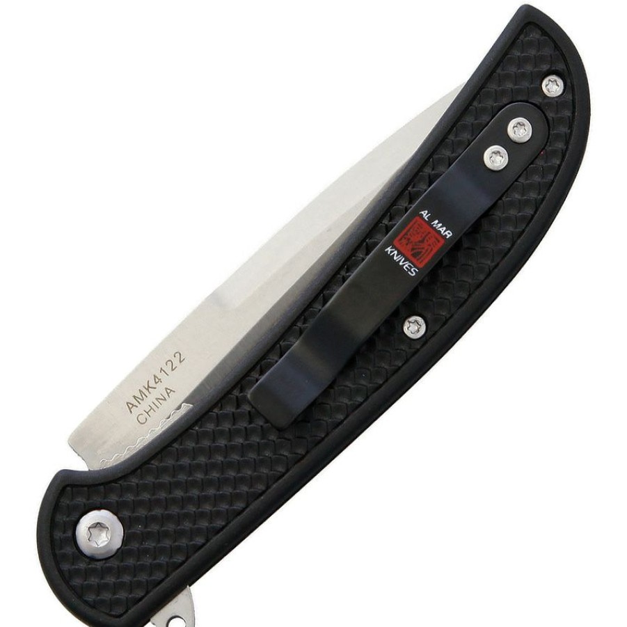 * Online Sales Amk4122 Al Mar Ultralight Hawk Linerlock Pocket Knife