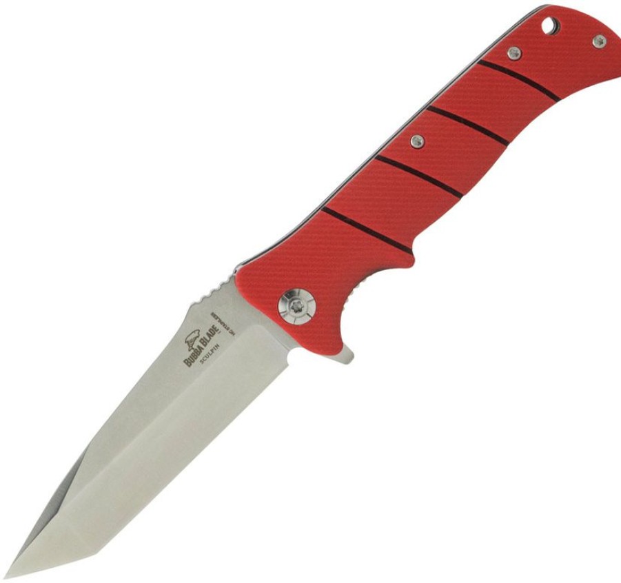 * Reliable Quality Bubclfk Bubba Blade Sculpin Linerlock Pocket Knife