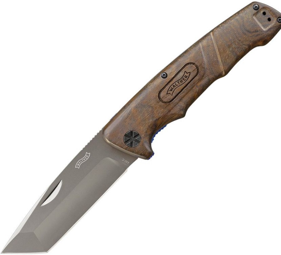 * Top Selling Wal50827 Walther Bwk-4 Linerlock Pocket Knife