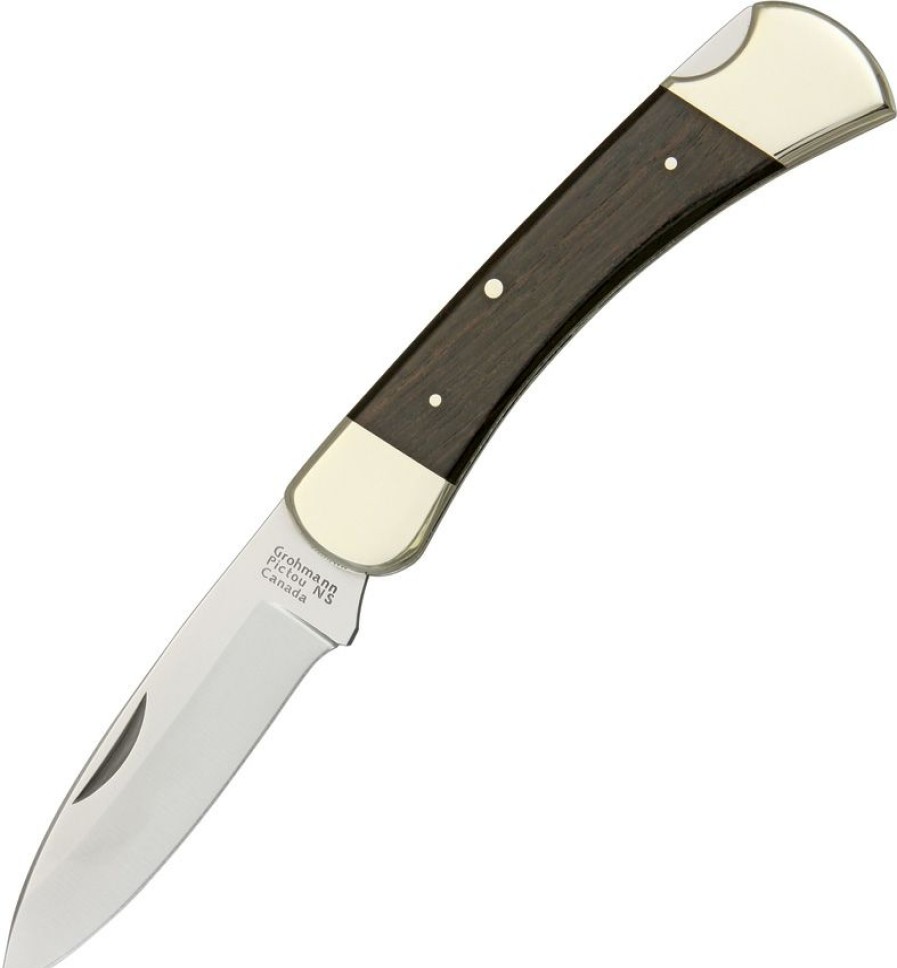 * Closeout Sale Gr380S Grohmann Drop Point Lockback Pocket Knife