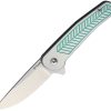 * Clearance Sale Als1Gr Alliance Designs Scout Framelock Pocket Knife Green