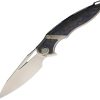 * Typical Style Rk1902Blcf Rike Knife Framelock Pocket Knife Blue Carbon Fiber