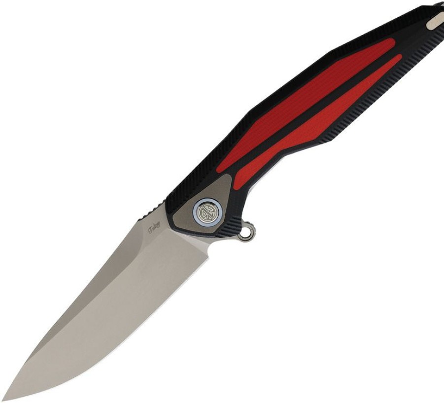 * Cheap Rktulaybr Rike Tulay Linerlock Pocket Knife Red