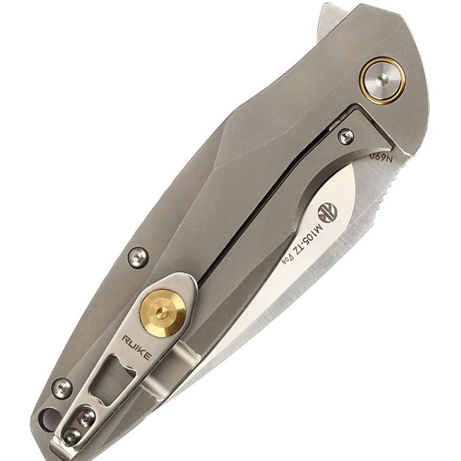 * Tendy Style Rkem105Tz Ruike M105-Tz Framelock Pocket Knife