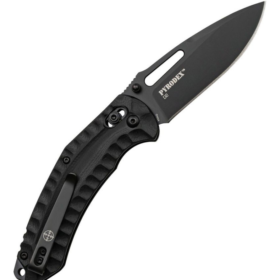 * Typical Style Etfdr008Bk Elite Tactical Pyrodex Rapid Lock Pocket Knife