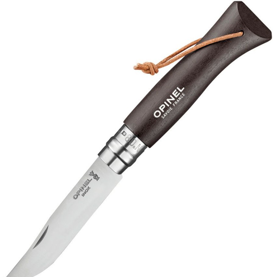 * Top Selling Op02211 Opinel No 8 Folder Pocket Knife Dark Brown