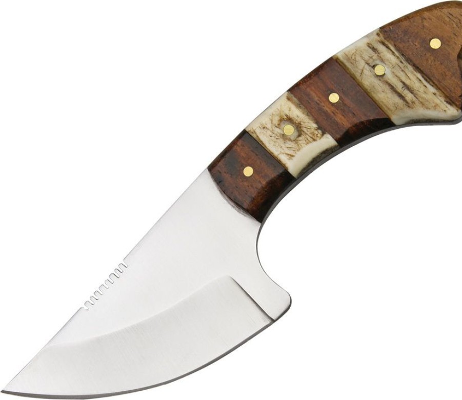 * Lower Prices Ss7014 Steel Stag Short Skinner Knife