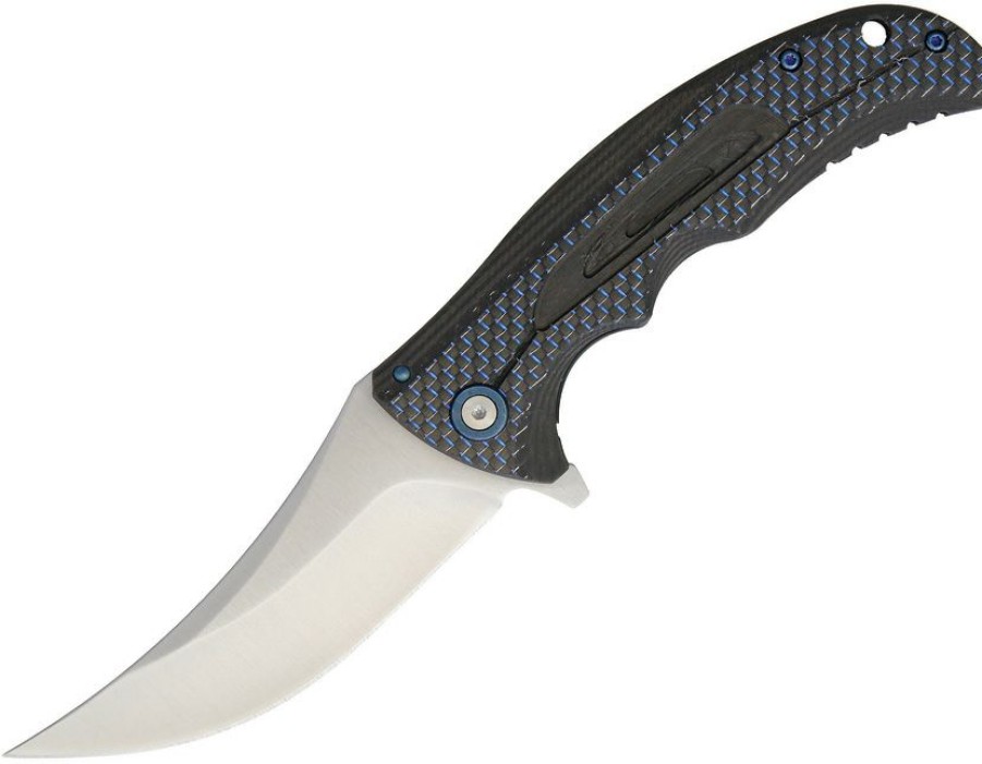 * 100% Guarantee Ko028 Komoran Framelock Pocket Knife Carbon Fiber/G10