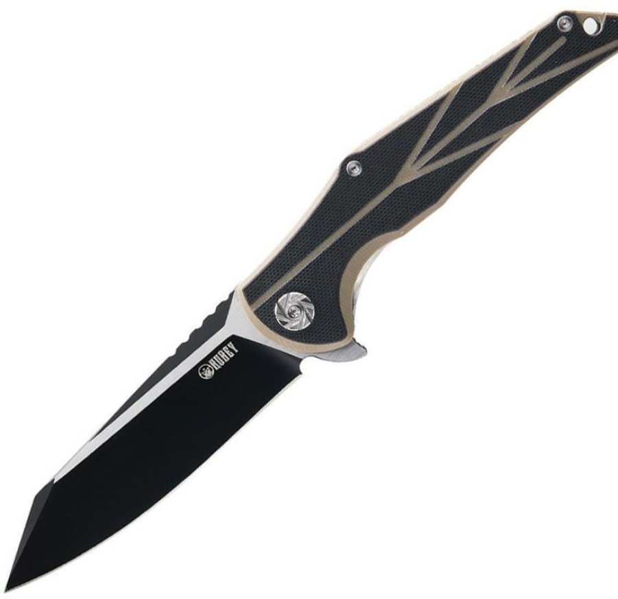 * Top Sellers Kub158B Kubey Linerlock Pocket Knife Tan/Black