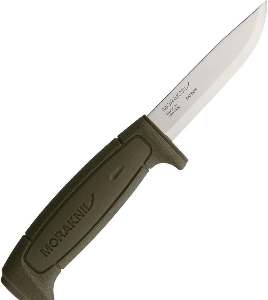 * 100% Guarantee Ft01828 Mora Basic 511 Fixed Blade Knife Green